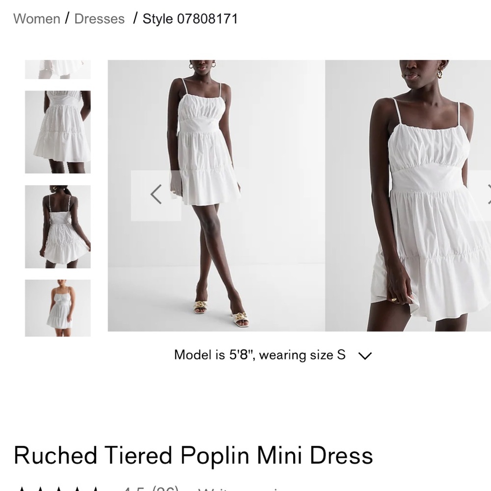 EXPRESS SHORT DRESS - Picture 8 of 13